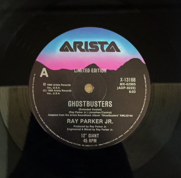 Ray Parker Jr. : Ghostbusters (12", Single, Ltd)