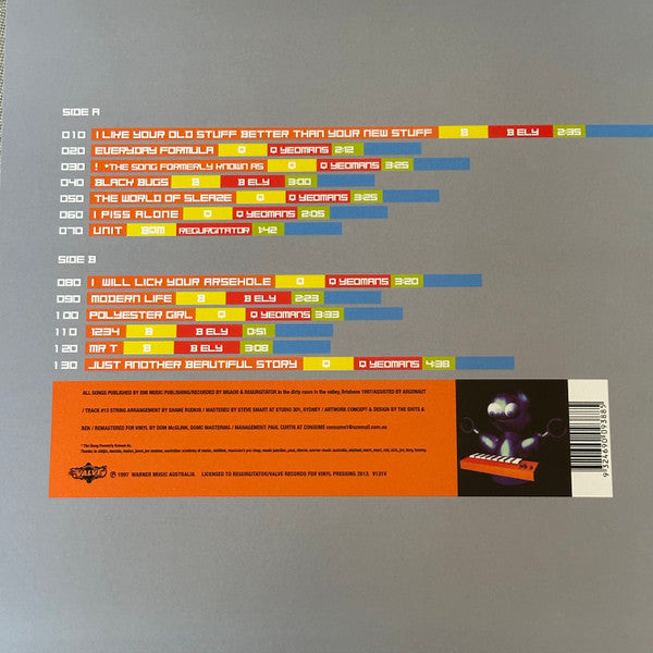 Regurgitator : Unit (LP, Album, RE, RM, eme)