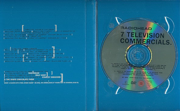 Radiohead : 7 Television Commercials (DVD-V, PAL, SECAM)