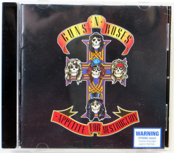 Guns N' Roses : Appetite For Destruction (CD, Album, RE)