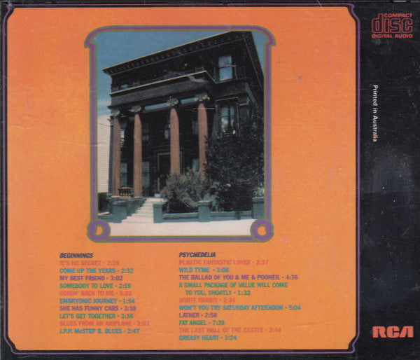 Jefferson Airplane : 2400 Fulton Street (2xCD, Comp)