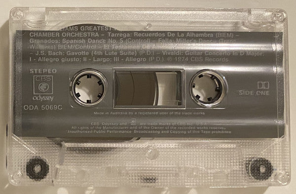 John Williams (7) : Greatest Hits (Cass, Comp, RE)