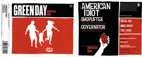 Green Day : American Idiot (CD, Single)