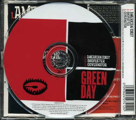 Green Day : American Idiot (CD, Single)