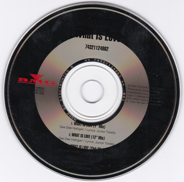 Haddaway : What Is Love (CD, Single, Car)