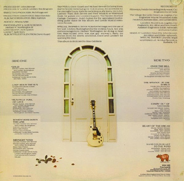 John Stewart (2) : Bombs Away Dream Babies (LP, Album)