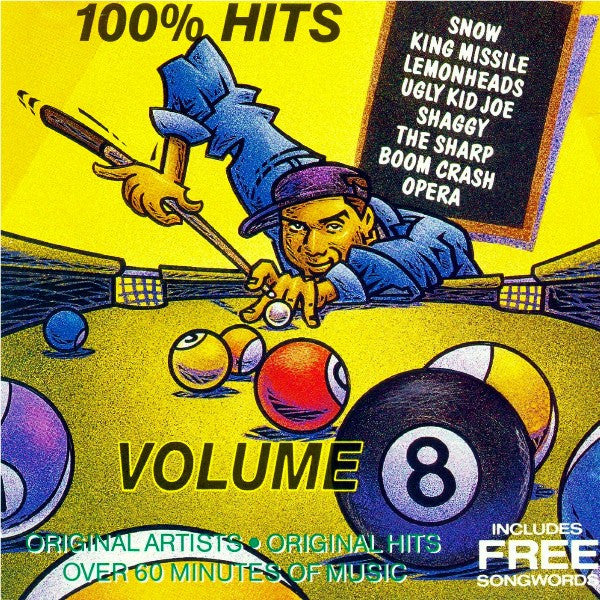 Various : 100% Hits Volume 8 (CD, Comp)