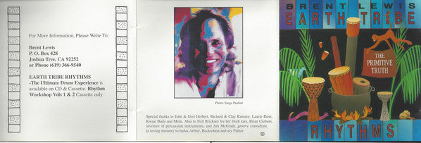 Brent Lewis : The Primitive Truth (CD, Album)