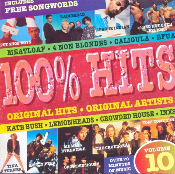 Various : 100% Hits Volume 10 (CD, Comp)