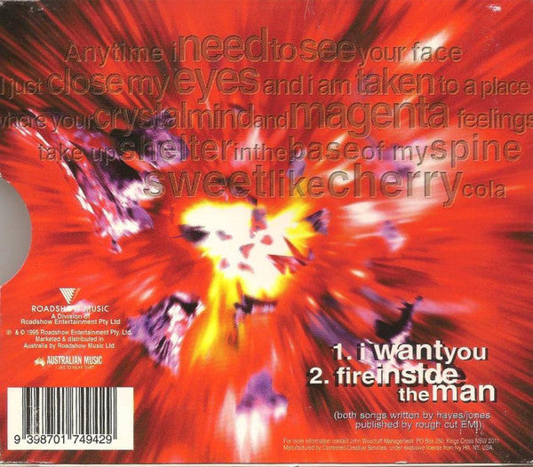 Savage Garden : I Want You (CD, Single, Sli)