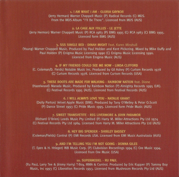 Various : Kickin' Up Your Heels - The Essential Drag Album (CD, Comp)