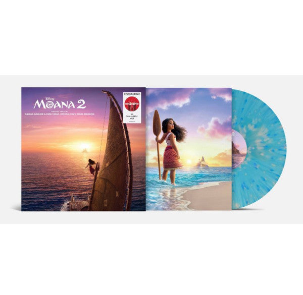 Abigail Barlow, Emily Bear, Opetaia Foa'i, Mark Mancina : Moana 2 (LP, Comp, Blu)