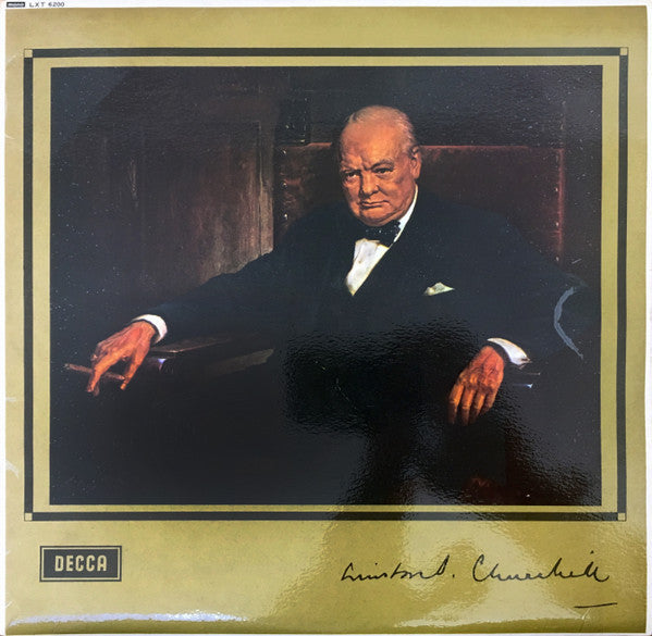 Winston Churchill : The Voice Of Winston Churchill (LP, Mono)