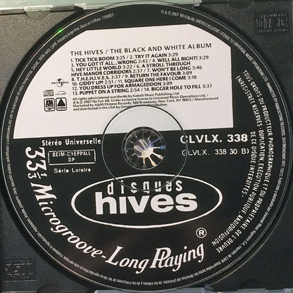 The Hives : The Black And White Album (CD, Album)