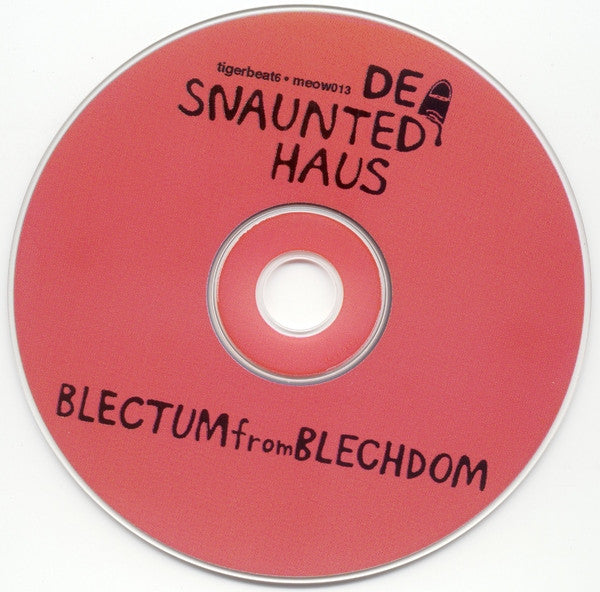 Blectum From Blechdom : De Snaunted Haus (CD, EP)