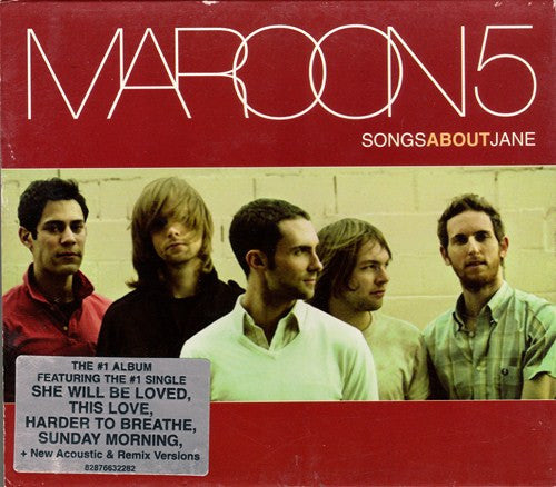 Maroon 5 : Songs About Jane (CD, Album)