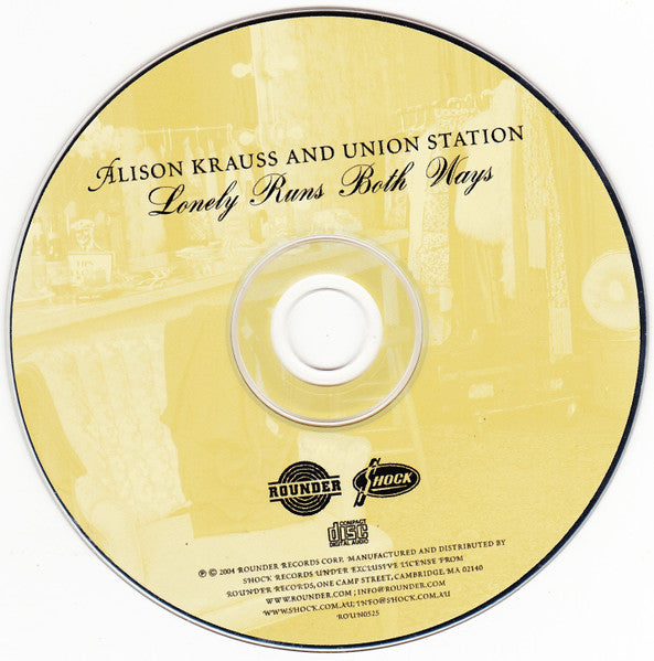 Alison Krauss & Union Station : Lonely Runs Both Ways (CD)