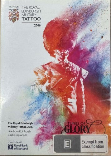 The Royal Edinburgh Military Tattoo : 2016 : Tunes Of Glory (DVD-V, PAL)