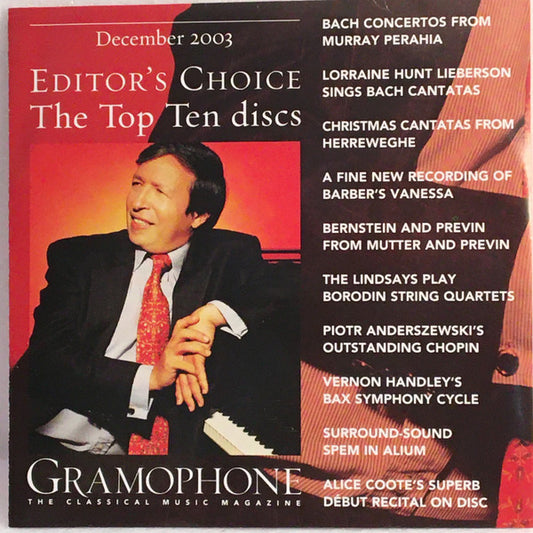 Various : Editor's Choice, The Top Ten Discs, December 2003 (CD, Comp)