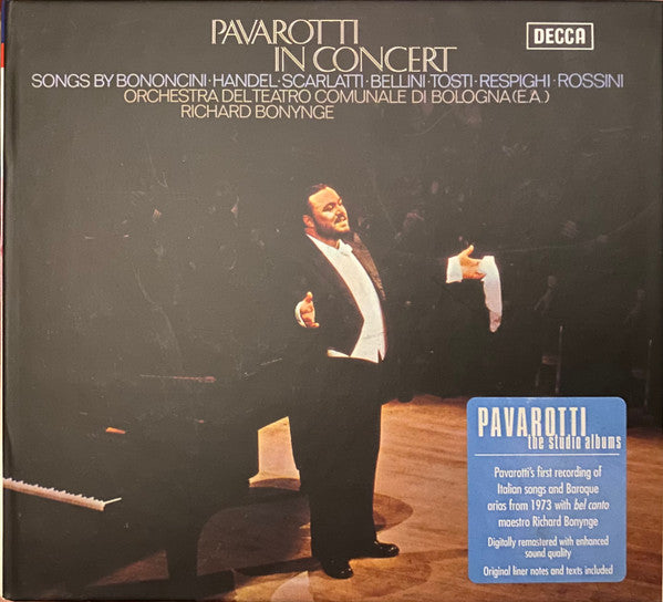 Luciano Pavarotti : Pavarotti In Concert (CD, Album, RE, RM, EDC)