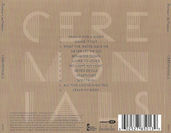 Florence + The Machine* : Ceremonials (CD, Album, Enh)