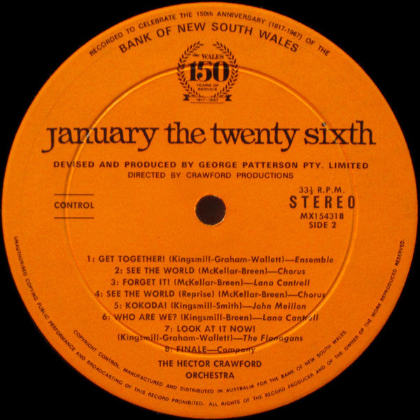 Various : January The Twenty Sixth (LP, Album)