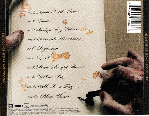 The Saboteurs : Broken Boy Soldiers (CD, Album)