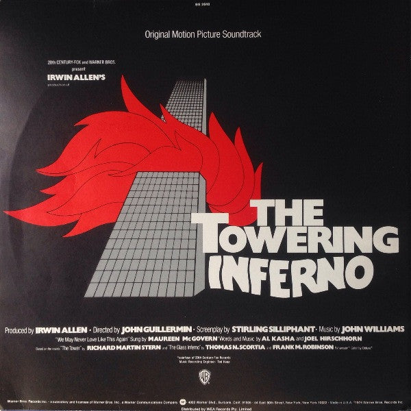 John Williams (4) : Irwin Allen's The Towering Inferno (Original Motion Picture Soundtrack) (LP, Album)