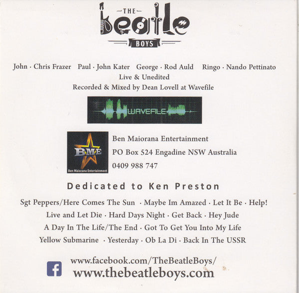 The Beatle Boys With The Australian Symphony Orchestra : The Beatles Orchestrated (CD, Album)