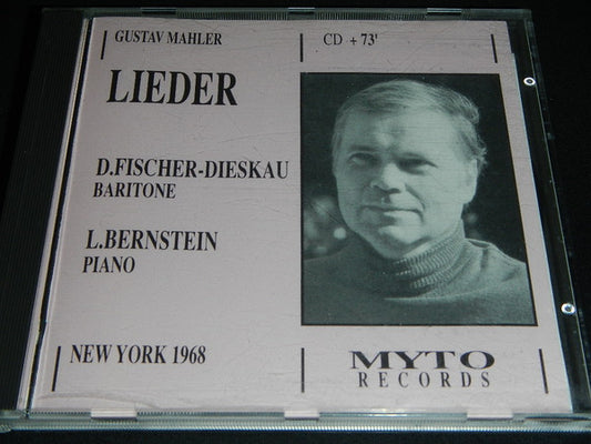 Dietrich Fischer-Dieskau, Leonard Bernstein, Gustav Mahler : Lieder (CD, Album)