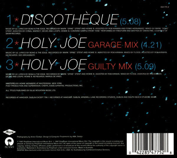 U2 : Discothèque (CD, Single, Dig)