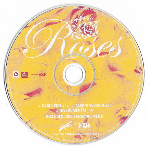 OutKast : Roses (CD, Single, Enh)