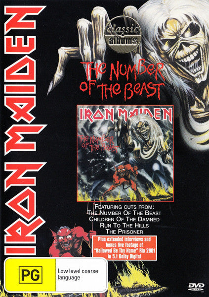 Iron Maiden : The Number Of The Beast (DVD, RE, PAL)