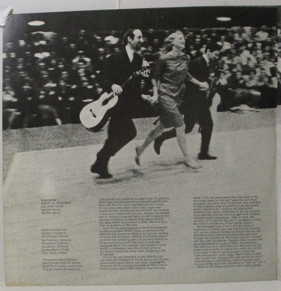 Peter, Paul & Mary : In Concert (2xLP, Album, Gre)