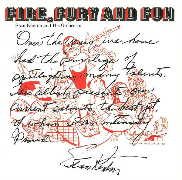 Stan Kenton And His Orchestra : Fire, Fury And Fun (CD, Album, RE)