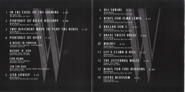 Randy Weston : Marrakech In The Cool Of The Evening (CD, Album)