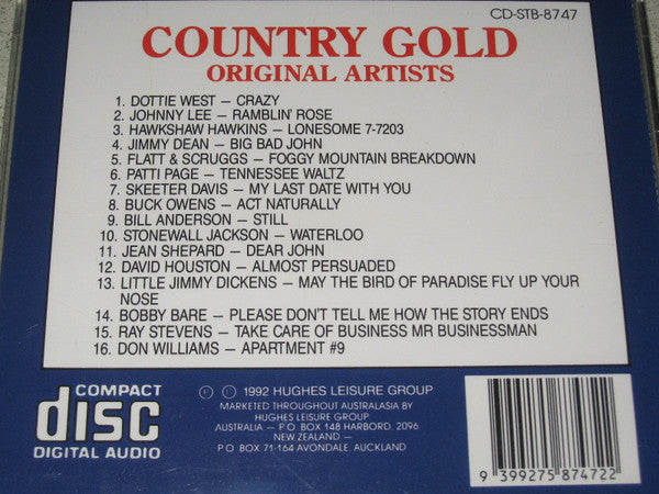 Various : Country Gold (CD, Comp)