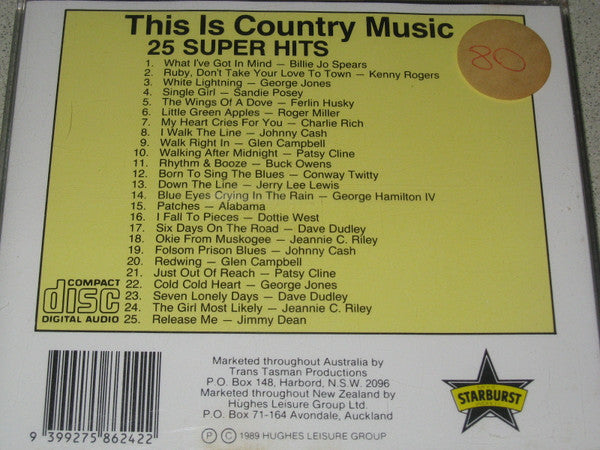 Various : This Is Country Music (CD, Comp)