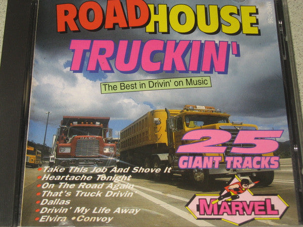 Unknown Artist : Road House Truckin' 25 Giant Tracks (CD, Comp)