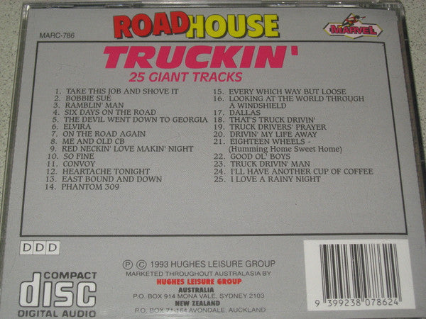 Unknown Artist : Road House Truckin' 25 Giant Tracks (CD, Comp)