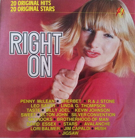 Various : Right On (LP, Comp, Ltd)