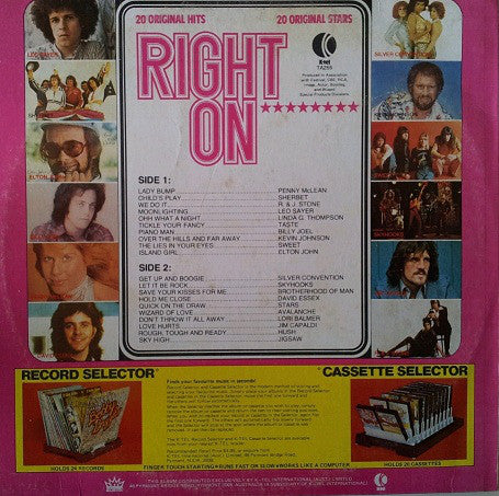 Various : Right On (LP, Comp, Ltd)