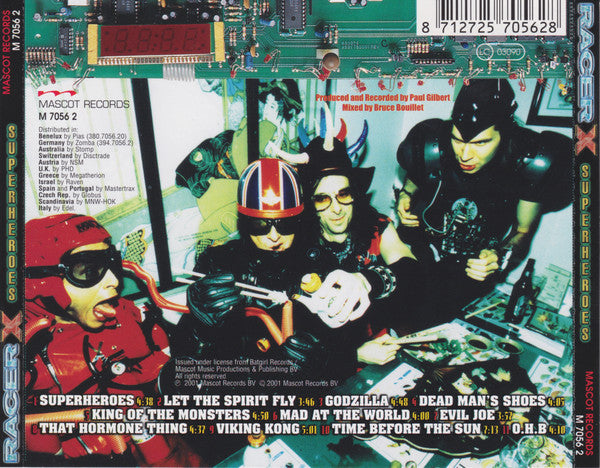 Racer X : Superheroes (HDCD, Album)