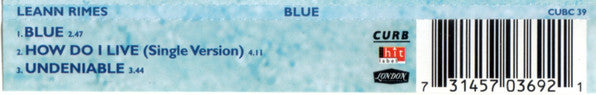LeAnn Rimes : Blue (CD, Single)