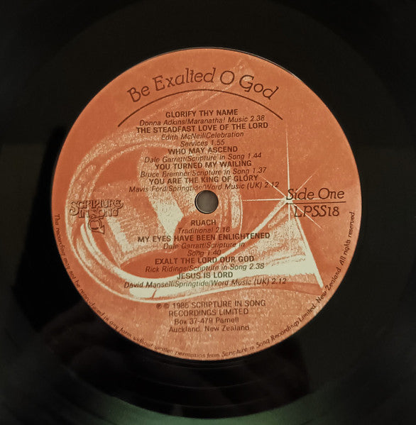 Fletch Wiley : Be Exalted O God (LP, Album)