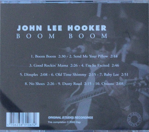 John Lee Hooker : Boom Boom (CD, Comp, RE)