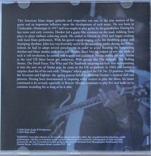 John Lee Hooker : Boom Boom (CD, Comp, RE)