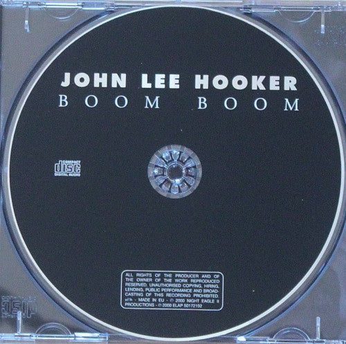 John Lee Hooker : Boom Boom (CD, Comp, RE)