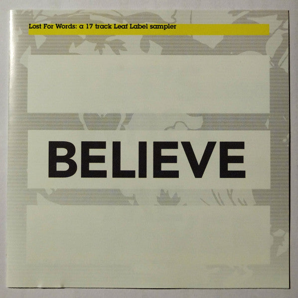 Various : Lost For Words: A 17 Track Leaf Label Sampler (CD, Comp, RP, Smplr)
