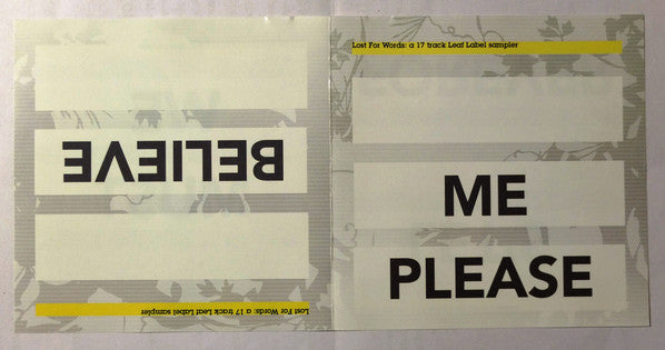Various : Lost For Words: A 17 Track Leaf Label Sampler (CD, Comp, RP, Smplr)